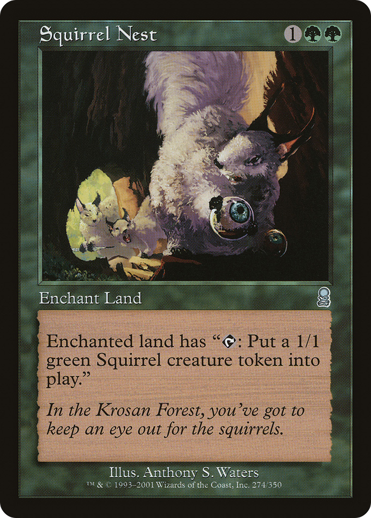 Squirrel Nest (ODY-274) (Foil)