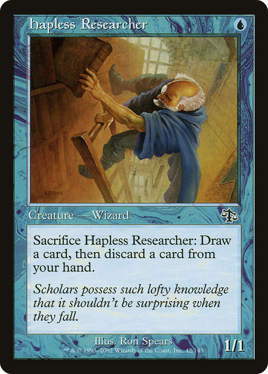 Hapless Researcher (JUD-042) (Foil)