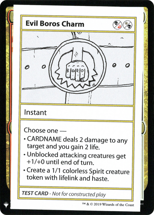 Evil Boros Charm (CMB1-090)
