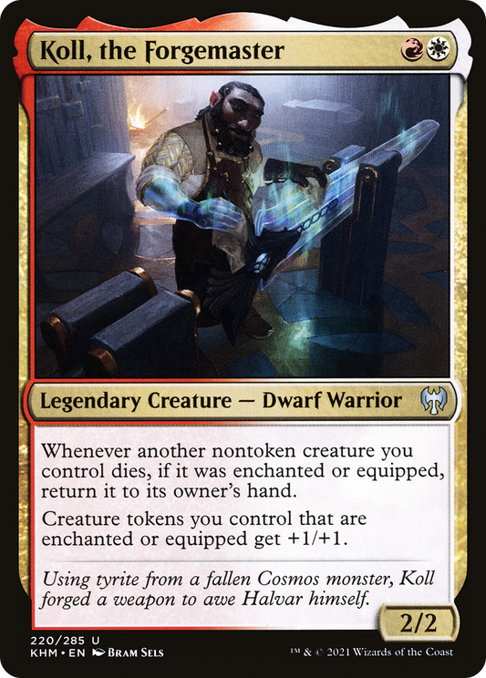 Koll, the Forgemaster (KHM-220) (Foil)