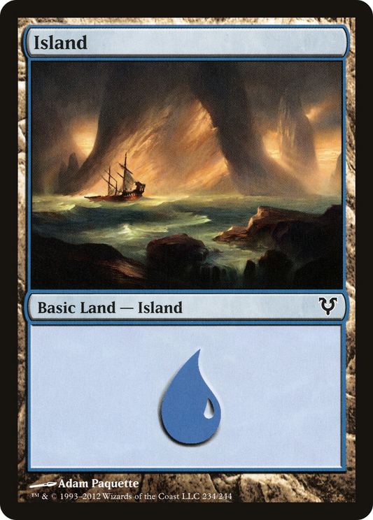 Island (AVR-234) (Foil)