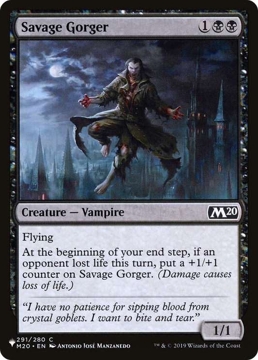 Savage Gorger (LIST-M20-291)