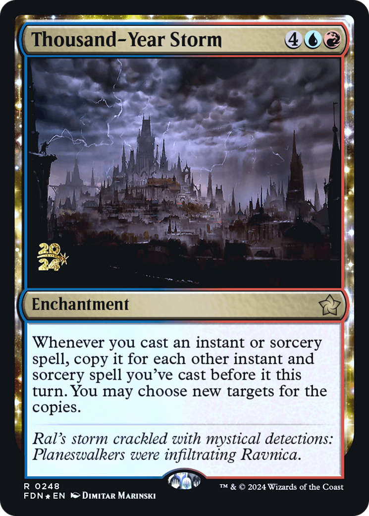 Thousand-Year Storm (PRE-248S) (Foil)