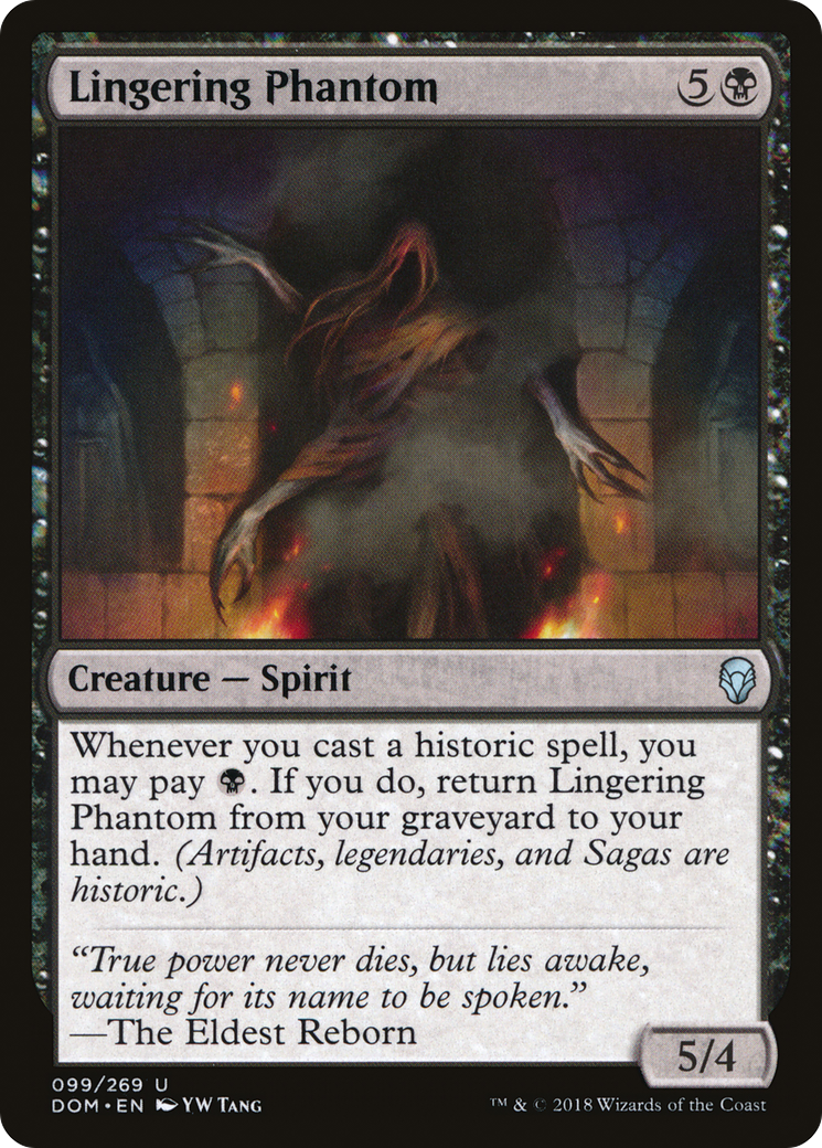 Lingering Phantom (DOM-099) (Foil)