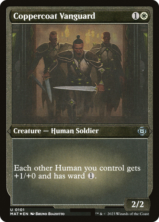 Coppercoat Vanguard (MAT-101) (Etched Foil)
