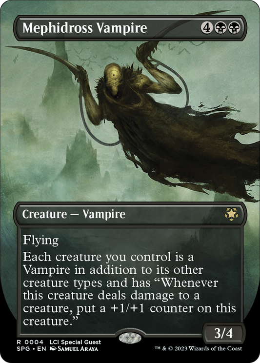 Mephidross Vampire (SPG-004) (Borderless) (Foil)