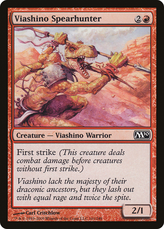 Viashino Spearhunter (M10-161) (Foil)