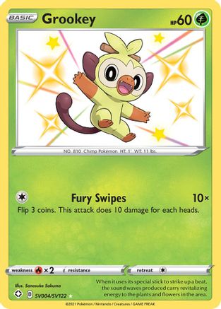 Grookey (SHFSV-SV004) (Holofoil)