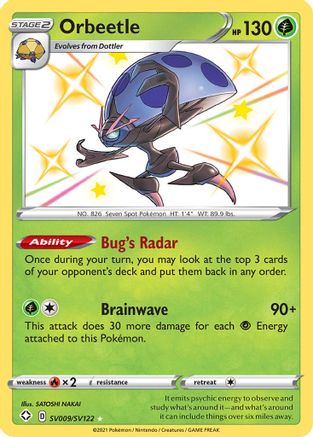 Orbeetle (SHFSV-SV009) (Holofoil)