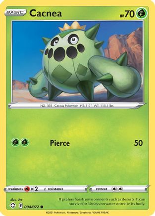 Cacnea (SHF-004) (Reverse Holofoil)