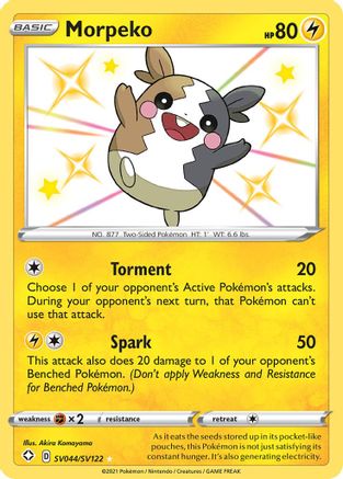 Morpeko (SHFSV-SV044) (Holofoil)
