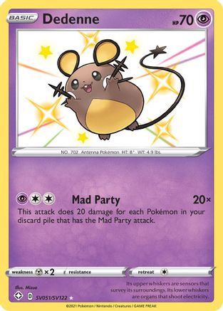Dedenne (SHFSV-SV051) (Holofoil)