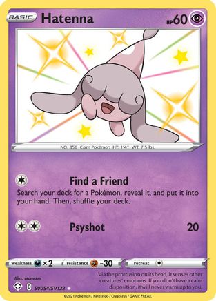 Hatenna (SHFSV-SV054) (Holofoil)