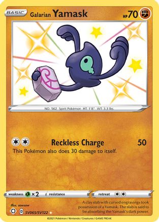 Galarian Yamask (SHFSV-SV065) (Holofoil)