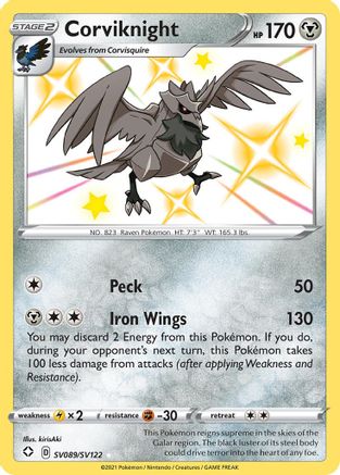 Corviknight (SHFSV-SV089) (Holofoil)