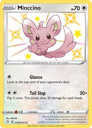 Minccino (SHFSV-SV093) (Holofoil)