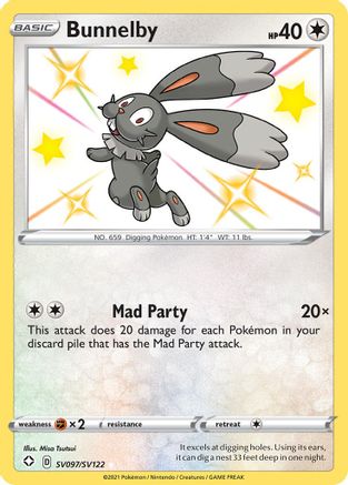 Bunnelby (SHFSV-SV097) (Holofoil)