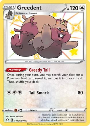 Greedent (SHFSV-SV100) (Holofoil)