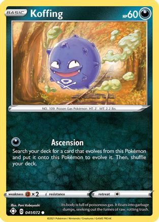 Koffing (SHF-041) (Reverse Holofoil)