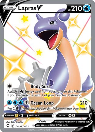 Lapras V (SHFSV-SV110) (Holofoil)