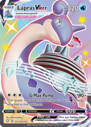 Lapras VMAX (SHFSV-SV111) (Holofoil)