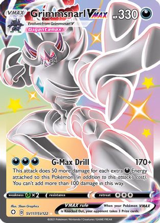 Grimmsnarl VMAX (SHFSV-SV117) (Holofoil)