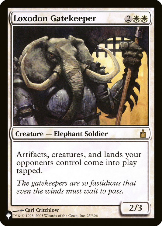 Loxodon Gatekeeper (LIST-RAV-25)