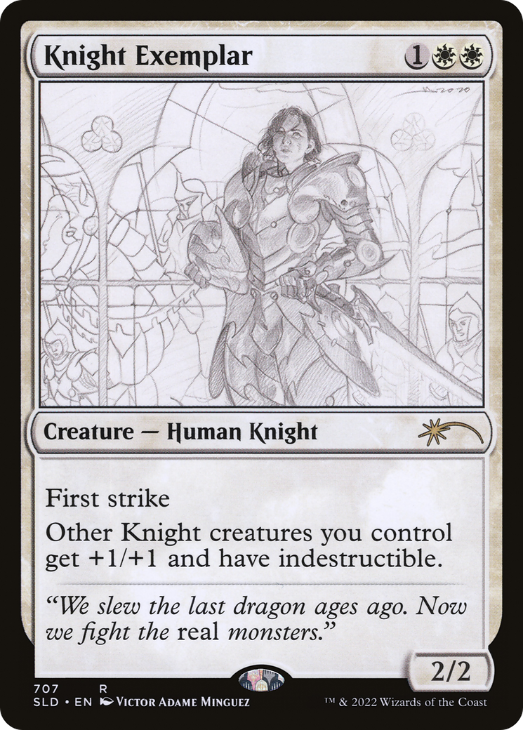 Knight Exemplar (SLD-707) (Foil)