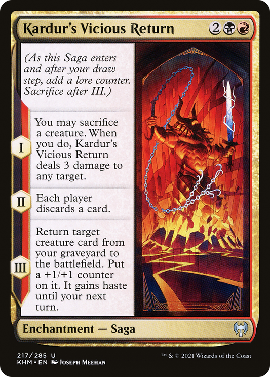 Kardur's Vicious Return (KHM-217)