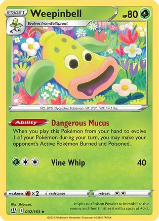 Weepinbell (BST-002) (Reverse Holofoil)
