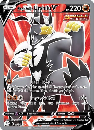 Single Strike Urshifu V (Full Art) (BST-150) (Holofoil)
