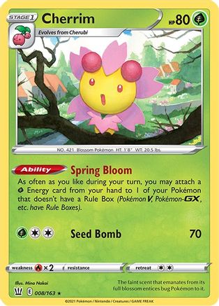 Cherrim (BST-008) (Reverse Holofoil)