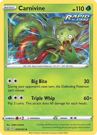Carnivine (BST-009) (Reverse Holofoil)
