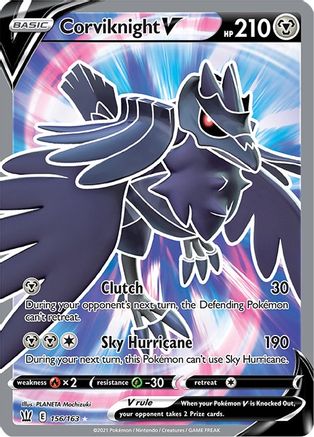 Corviknight V (Full Art) (BST-156) (Holofoil)