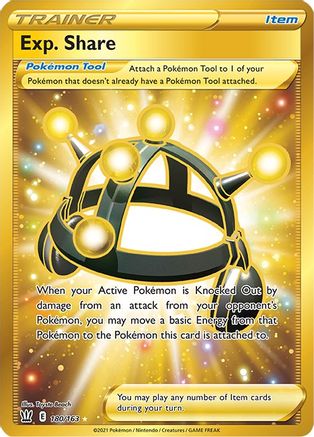 Exp. Share (Secret) (BST-180) (Holofoil)