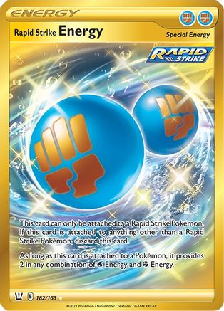 Rapid Strike Energy (Secret) (BST-182) (Holofoil)