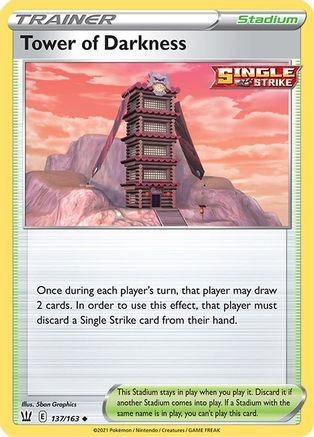 Tower of Darkness (BST-137) (Reverse Holofoil)