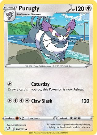Purugly (BST-116) (Reverse Holofoil)