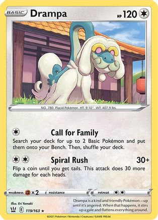 Drampa (BST-119) (Reverse Holofoil)