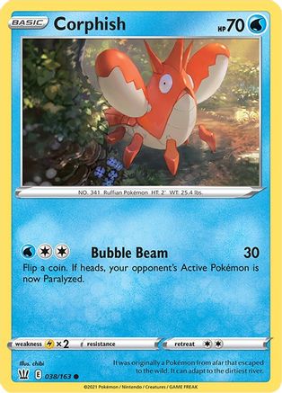 Corphish (BST-038) (Reverse Holofoil)