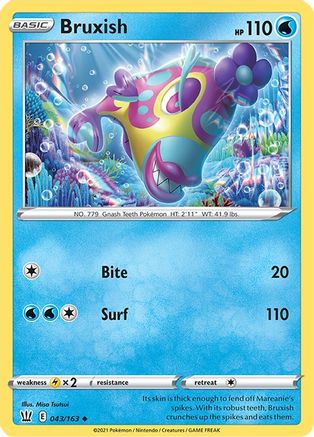 Bruxish (BST-043) (Reverse Holofoil)