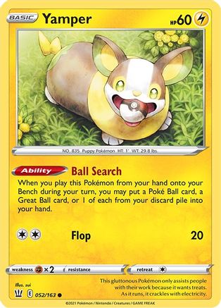 Yamper (BST-052) (Reverse Holofoil)
