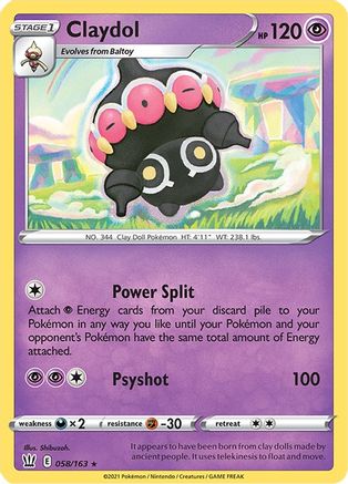 Claydol (BST-058) (Reverse Holofoil)
