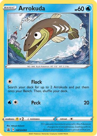 Arrokuda (SSP-SWSH093) (Holofoil)