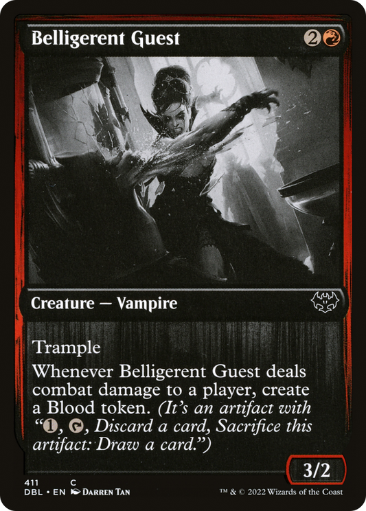 Belligerent Guest (DBL-411) (Foil)