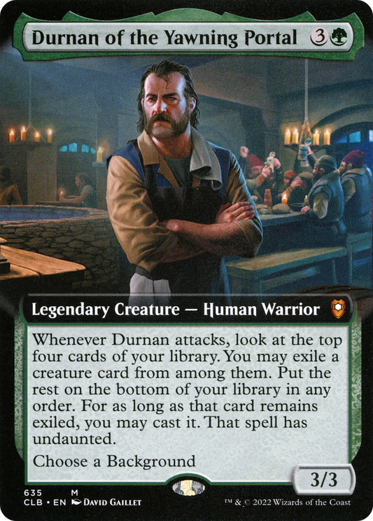 Durnan of the Yawning Portal (CLB-635) (Extended Art) (Foil)
