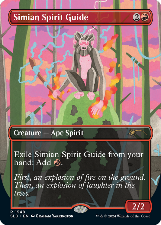 Simian Spirit Guide (SLD-1548) (Borderless)