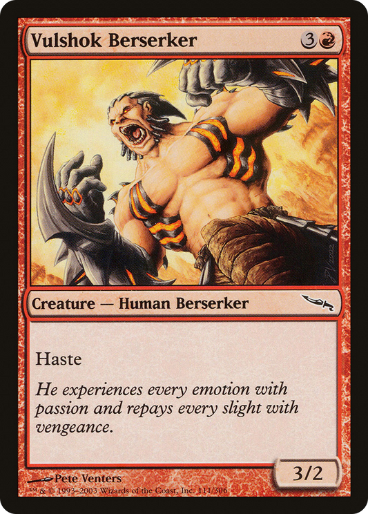 Vulshok Berserker (MRD-111) (Foil)