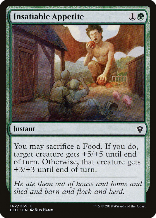 Insatiable Appetite (ELD-162) (Foil)