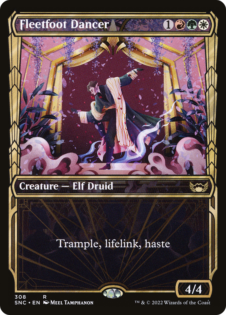Fleetfoot Dancer (SNC-308) (Showcase) (Foil)
